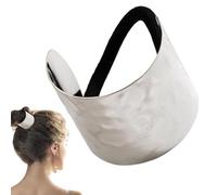 Puño para pony, gomas elásticas geométricas de metal, soporte para pony, exquisito accesorio de cuerda para el pelo, envoltura para el pelo para esposa, madre