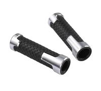 Puños Antideslizantes Para Manillar De Motocicleta Para GTS 125 150 300 Super 300 Super300 GTV 125 GTV 250 GTV 300(Plata)