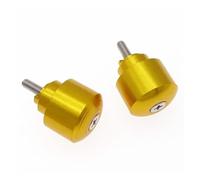 Puños Antivibración Manillar Motocicleta Tapa Tapones Los para CB 919 CBR 600RR 900RR 929RR 954RR(Oro)