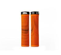 Puños Bicicleta MTB Ribeteados, AMS Barcode - Comodidad Prolongada sin Guantes - Ideales para Dirt Jump, Freeride y Trail