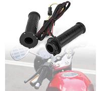 Puños Calefactables de Moto, Manillar Calefactado Universal de 22 Mm para Bicicleta (1 Par)