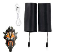 Puños calefactables para manillar de motocicleta | Alimentado por USB con 3 ajustes de temperatura para calentador de manos de ciclismo | calefactora para motocicleta - para moto de cross
