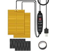 Puños calefactables para motocicletas | Calentador alimentado por USB | Calentador rápido de motocicleta Cubierta de mango de moto, para motociclismo, excursiones diarias, autopistas, desplazamientos