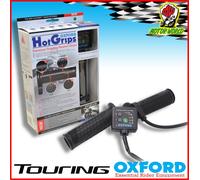 Puños Calefactables Universale Oxford Premium Tour X Pesas 22mm Moto Scooter