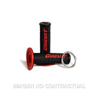 Circuit Equipment Puños de Cross Circuit V Racing MA018-213 Negro/Gris
