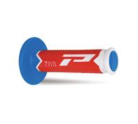 Puños Cross PROGRIP 788 Triple Densidad (Color: Blanco/Rojo/Azul ) Referencia