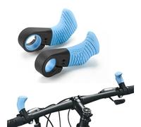 Puños de Bicicleta para el Pulgar para Cannondale Althea, Soporte para el Pulgar para Ciclismo Manillar Garras Portátiles Mangos Sin Ciclo de Deslizamiento,B Blue