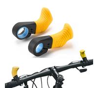 Puños de Bicicleta para el Pulgar para Cannondale Dave, Soporte para el Pulgar para Ciclismo Manillar Garras Portátiles Mangos Sin Ciclo de Deslizamiento,D Yellow