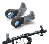 Puños de Bicicleta para el Pulgar para Cannondale Gemini, Soporte para el Pulgar para Ciclismo Manillar Garras Portátiles Mangos Sin Ciclo de Deslizamiento,C Grey