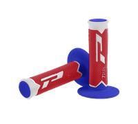 Puños de Cross Progrip Triple Densidad Azul/Rojo Azul,Rojo