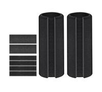 Puños de espuma para bicicleta: goma + esponja de 10,8 cm, envoltura de manillar con cojín ergonómico, juego de 2 piezas | Perfecto para ciclismo, deportes, motociclismo, viajes de , fitness,