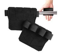 Puños de levantamiento de pesas, par de protectores de palma, entrenamiento antideslizante, almohadillas de agarre para levantamiento de pesas sin guantes, hombres, mujeres, jóvenes, atletas, peso