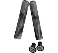 Puños de manillar de bicicleta de 160 mm de goma suave antideslizante MTB Lock-On Ergonómico Ciclismo Mango de Mano para Bicicleta de Montaña Off-Road 6.3 Pulgadas (G)