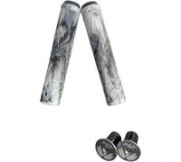 Puños de manillar de bicicleta de 160 mm de goma suave antideslizante MTB Lock-On Ergonómico Ciclismo Mango de Mano para Bicicleta de Montaña Off-Road 6.3 Pulgadas (B)