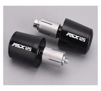 Puños De Manillar De Motocicleta CNC, Extremos De Barra, Deslizador De Agarre De Manillar Para MSX 125 MSX125 MSX125SF MSX 125 SF(Black)
