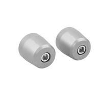 Puños De Manillar Motocicleta Tapa Tapón Deslizante Cubierta De Contrapeso para CBR500R CBR1000RR CBR600RR CBR250RR Extremos puños Manillar(Gris)