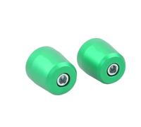 Puños De Manillar Motocicleta Tapa Tapón Deslizante Cubierta De Contrapeso para CBR500R CBR1000RR CBR600RR CBR250RR Tapón Extremo Tapa Manillar(Verde)