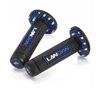 Puños De Manillar Motocross Motorcoss Gel Goma Compatibles Con DR-Z250 DR200SE 1996-2013(AZUL)