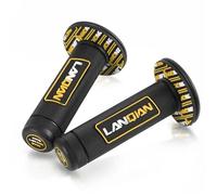 Puños De Manillar Motocross Motorcoss Goma Y Gel Compatibles con KX85 (2001-2015) KX80 (1990-2000)(Yellow)