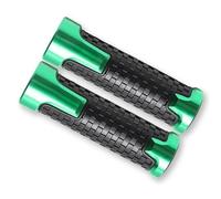 Puños De Manillar Para Motocicleta Para Royal Enfield Bullet/Meteor/Classic 350 500 Interceptor 650 Continental GT 535 Himalayan 411 400 Tapón(Verde)