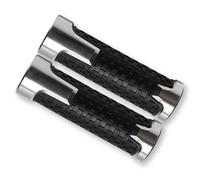 Puños De Manillar Para Motocicleta Para Royal Enfield Bullet/Meteor/Classic 350 500 Interceptor 650 Continental GT 535 Himalayan 411 400(Plata)