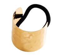 Puños de metal para el pelo para coletas - Soporte elástico para pony, cierre de accesorio de cuerda, elegante de joyería para lazos para el pelo | Pieza de estilo metálico de para esposa,