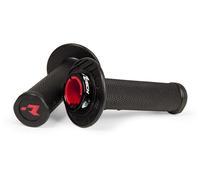 Puños De Moto Cross Enduro Lock-On Montaje Rápido Racetech R20 Negro