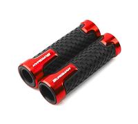 Puños de Motocicleta para Suzuki Burgman 650 400 125 200 250 AN650 AN400 AN125 AN200, Accesorios De Motocicleta, Cubierta De Puños De Manillar CNC.(Red)