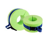 Puños De Natación - 2 Puños Acuáticos De Espuma EVA Duraderos Para Aeróbic Acuático | Anillos Flotantes Ligeros Con Hebilla De Liberación Rápida Para Clases De Natación | Equipo De Ejercicio Blue Wate