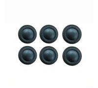 Puños de pulgar para PlayStation Portal para PS5 para PS4 - Anti-sudor para TPU para superficie con textura grabada - Negro 2 cm, 6 piezas (6 piezas)