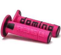 Puños Domino A360 Offroad Fucsia negr
