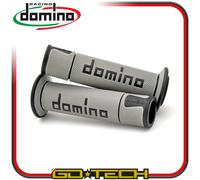 Puños Dominó A450 Moto Scooter Conducir Gris Negro On Road Racing Perforados