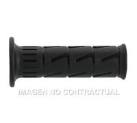 Puños domino tipo kawasaki negros 115 mm para moto repuestos accesorios piezas