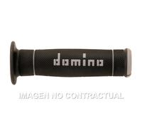 Domino - Par de puños Trial Negro/Gris (puños para moto)