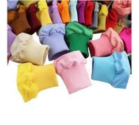 Puños elásticos acanalados, Puños acanalados elásticos los 3.5x4.3in multicolores del algodón for el reemplazo suéter de la chaqueta(26)