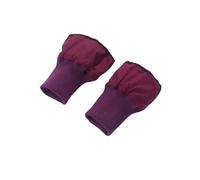 PuñOs EláSticos De Canalé Chaqueta de plumón elástica de hilo grueso y grueso, puños a prueba de viento, cálida y alargada, tela for ropa hecha a mano(PURPLE)