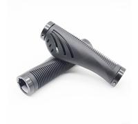 Puños ergonómicos para bicicleta de montaña de 22 mm, con alas de goma antideslizantes para MTB para turismo y equitación a campo traviesa, juego negro