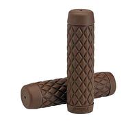 Puños Grips Biltwell Torker 2.0 goma TPV marrón chocolate de 1 pulgada 25 mm universal para manillar de moto Harley y Custom