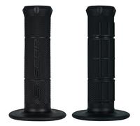 Puños Half Waffle Moto Cross MX Enduro Supermoto SCAR Racing - Negro