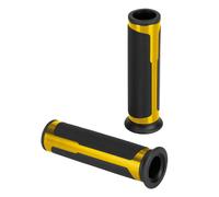 Puños Moto Universales Scooter Quad Motor en Caucho Antideslizante 120MM Oro
