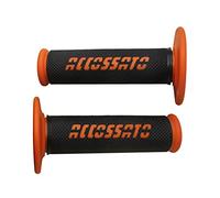 Puños Off Road Accossato Negro con Logotipo Colorido para Honda CBR 1000 RR Fireblade de 2004 a 2005, CC 1000