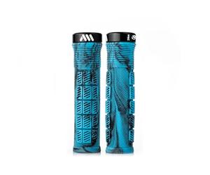 Puños para Bicicleta de Montaña MTB con Agarre Ligero Rise | Grips Ergonómicos con Textura Micro-Diamante para Enduro y Trail con Bloqueo - 132mm