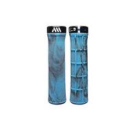 Puños para Bicicleta Sin Reborde con Textura Diamante MTB Berm - Azul