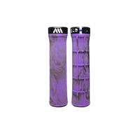 Puños para Bicicleta Sin Reborde con Textura Diamante MTB Berm | Grips Ergonónimcos Antideslizantes con Diseño Cónico y Bloqueo Interior - 135mm