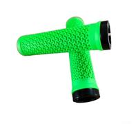 Puños para manillar de bicicleta con anillo de bloqueo de aluminio, goma | Mangos ergonómicos de gel, cubiertas de manillar de MTB, empuñaduras de ciclismo antisudor, empuñaduras de manillar de