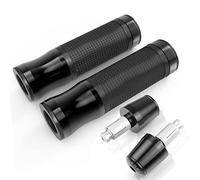 Puños para Manillar Empuñadura del Extremo Manillar De La Motocicleta para Suzuki GSF 250 400 1200 1250 600 600S 650 650S 650N Bandit Empuñaduras Extremos Tapas Enchufe(Nero)