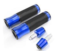 Puños para Manillar Empuñaduras De Mano para Motocicleta Tapa Extremo Barra Manillar para Honda VTX 1300 1300C Retro VTX1300 CX 2003-2021 2020 2019 2018 Extremos(BLU)
