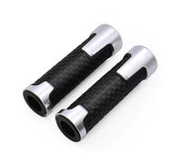 Puños para Manillar Puños De Motocicleta con Agarre Goma para Manillar Cómodos para Suzuki SV650 SV 650 SV650S SV650X 2018 2019 2020 2021 2022(Silver)