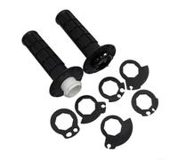 Puños para moto 22mm con Cam Lock-On Puños para moto 22mm con(Is black) | Ideal motocross para dirt bike, uso intenso todoterreno, para agarre firme en barro, vibración reducida