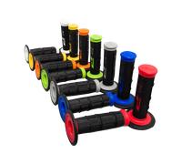 Puños Progrip 791 Doble Densidad Negro/Rojo Negro,Rojo